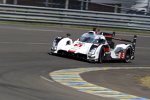 Filipe Albuquerque, Marco Bonanomi und Oliver Jarvis (Audi) 