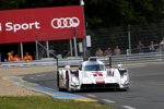 Lucas di Grassi, Loic Duval und Tom Kristensen (Audi)