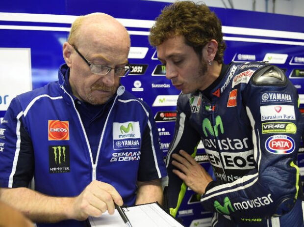 Silvano Galbusera und Valentino Rossi