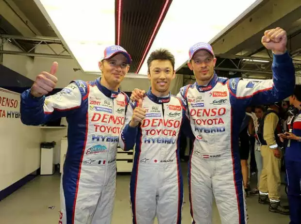 Titel-Bild zur News: Stephane Sarrazin, Kazuki Nakajima, Alexander Wurz