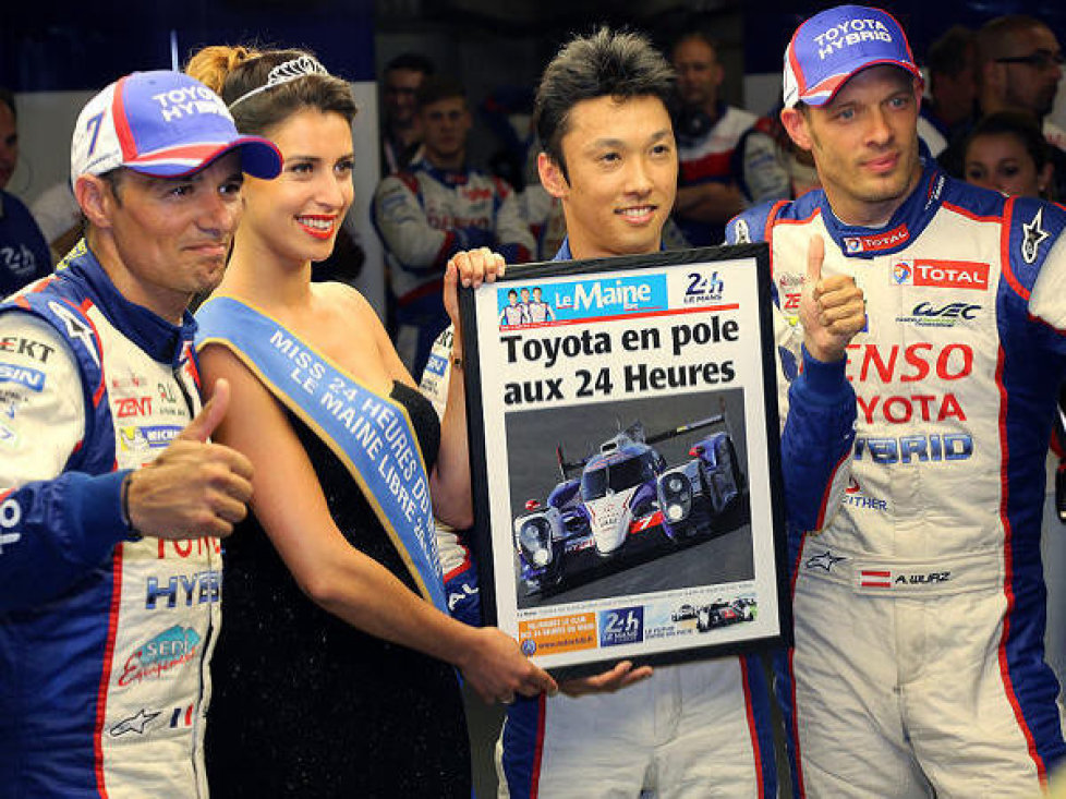 Alexander Wurz, Kazuki Nakajima, Stephane Sarrazin