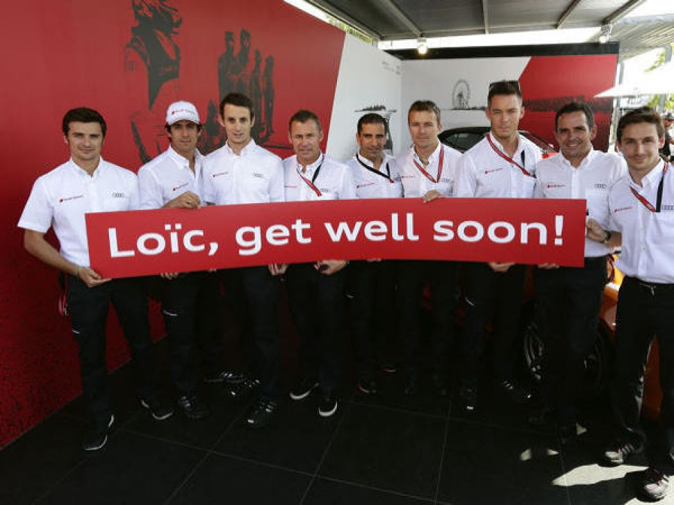 Marco Bonanomi, Lucas di Grassi, Oliver Jarvis, Filipe Albuquerque