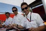 Filipe Albuquerque, Marco Bonanomi und Oliver Jarvis 