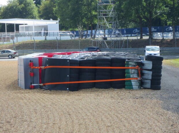 TecPro-Barrieren in Le Mans