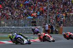 Valentino Rossi vor Marc Marquez 