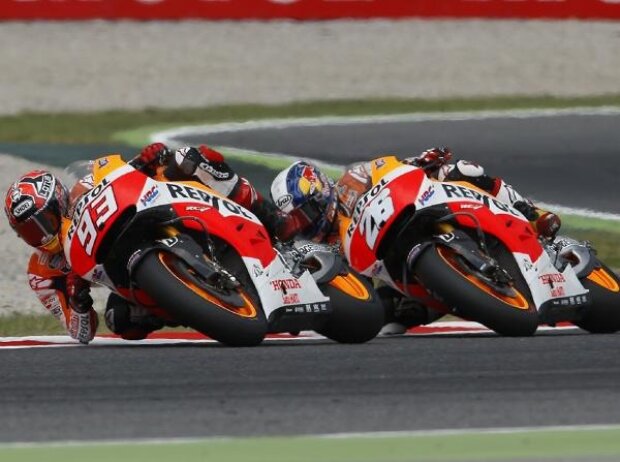 Daniel Pedrosa, Marc Marquez Daniel Pedrosa, Marc Marquez