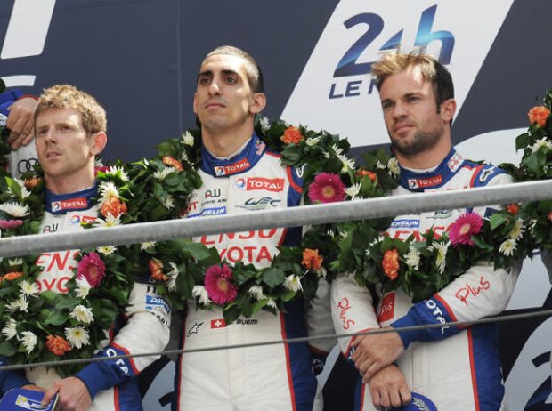 Anthony Davidson, Nicolas Lapierre, Sebastien Buemi