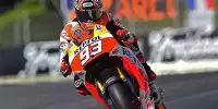 Bild zum Inhalt: Marquez trotz Test-Bestzeit unzufrieden