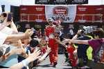 Kevin Harvick (Stewart/Haas) bei der Fahrervorstellung