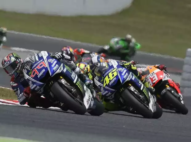 Jorge Lorenzo, Valentino Rossi Titel-Bild zur News: Jorge Lorenzo, Valentino Rossi