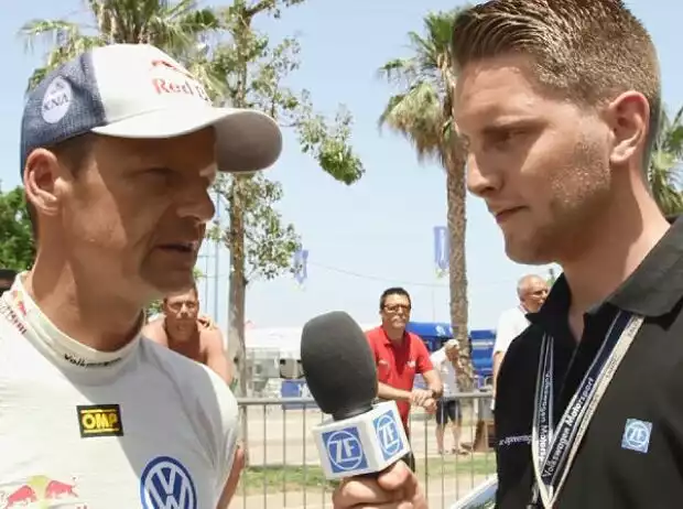 Ola Flöne mit ZF Race Reporter Lukas Titel-Bild zur News: Ola Flöne mit ZF Race Reporter Lukas