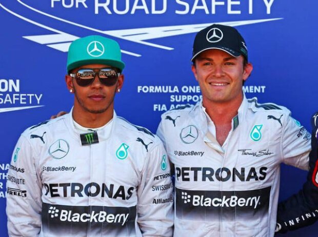 Lewis Hamilton, Nico Rosberg, Daniel Ricciardo