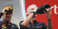Bild zum Inhalt: Vettel glaubt: Newey wird weiter Formel 1 machen