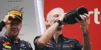 Bild zum Inhalt: Vettel glaubt: Newey wird weiter Formel 1 machen