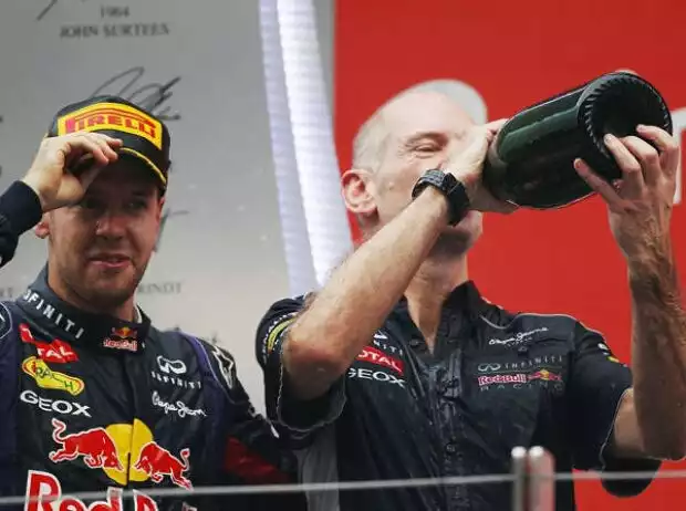 Sebastian Vettel, Adrian Newey Titel-Bild zur News: Sebastian Vettel, Adrian Newey