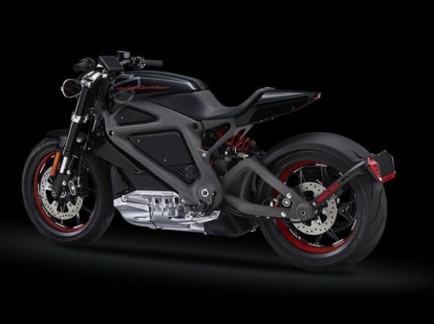 Titel-Bild zur News: Prototyp einer Elektro-Harley-Davidson
