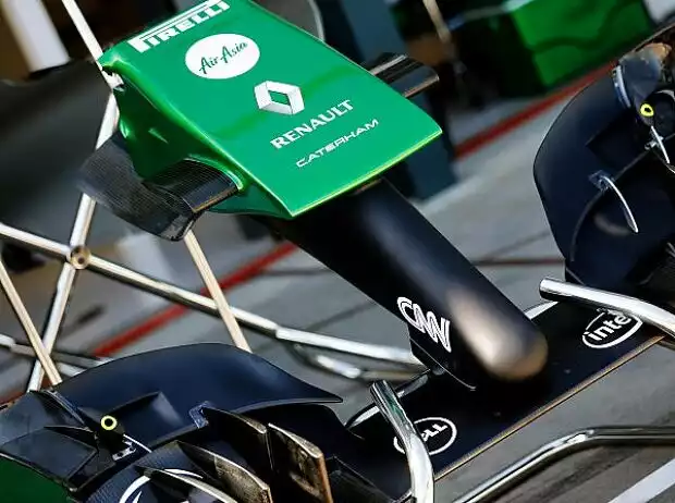 Caterham-Nase Titel-Bild zur News: Caterham-Nase