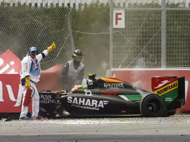 Sergio Perez, Felipe Massa Titel-Bild zur News: Sergio Perez, Felipe Massa