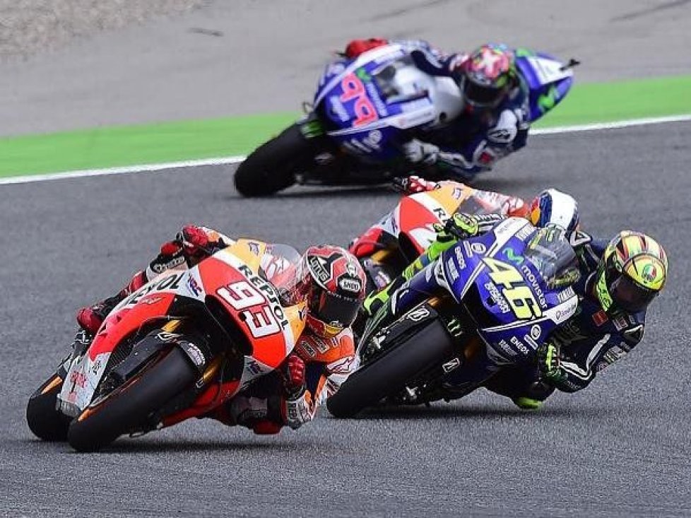 Marc Marquez, Valentino Rossi