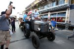 David Coulthard, Christian Horner und Adrian Newey 