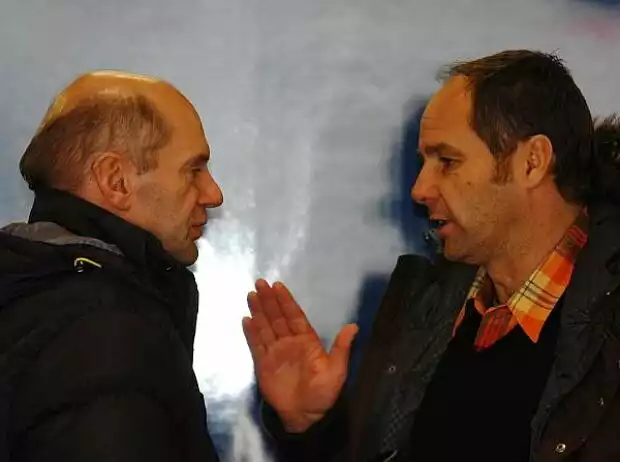 Adrian Newey und Gerhard Berger Titel-Bild zur News: Adrian Newey und Gerhard Berger