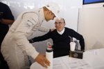 Valtteri Bottas (Williams) und Frank Williams 