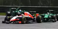 Bild zum Inhalt: Marussia schlägt Caterham in Spielberg knapp