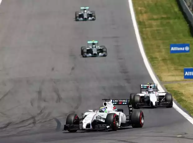 Titel-Bild zur News: Felipe Massa, Valtteri Bottas