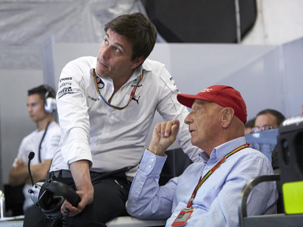 Toto Wolff, Niki Lauda