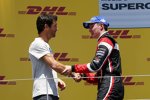 Mark Webber (Porsche) und Jeffrey Schmidt 