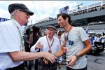 Jackie Stewart und Mark Webber (Porsche) 