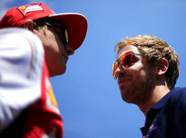 Sebastian Vettel, Kimi Räikkönen Sebastian Vettel, Kimi Räikkönen