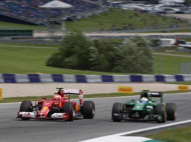 Kimi Räikkönen, Kamui Kobayashi