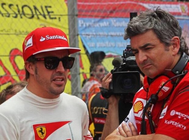 Titel-Bild zur News: Fernando Alonso, Marco Mattiacci