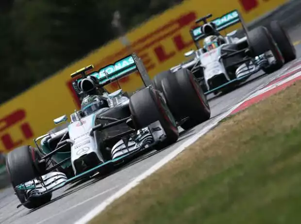 Nico Rosberg, Lewis Hamilton Titel-Bild zur News: Nico Rosberg, Lewis Hamilton