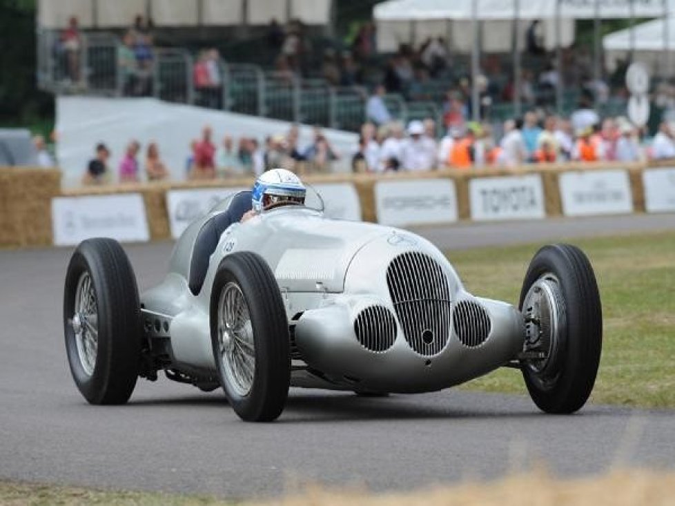 Goodwood, England 3rd/4th/5th July 2009.  Jochen Mass Mercedes W125