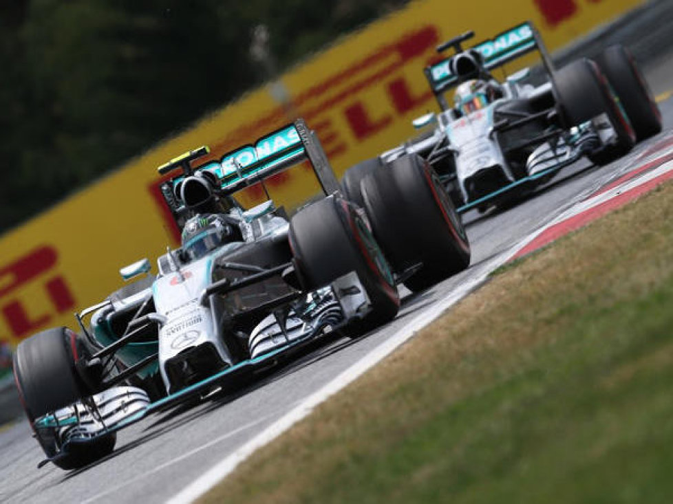 Nico Rosberg, Lewis Hamilton