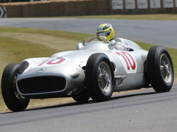 Goodwood Estate, Chichester, England 11th - 14th July 2013. Nico Rosberg, Mercedes W196 Goodwood Estate, Chichester, England 11th - 14th July 2013. Nico Rosberg, Mercedes W196