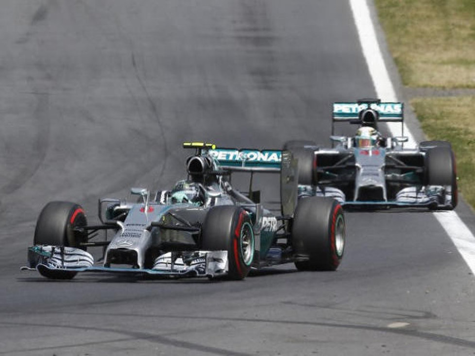 Nico Rosberg, Lewis Hamilton