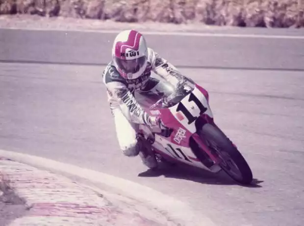 Jorge Martinez in Assen 1984 Titel-Bild zur News: Jorge Martinez in Assen 1984