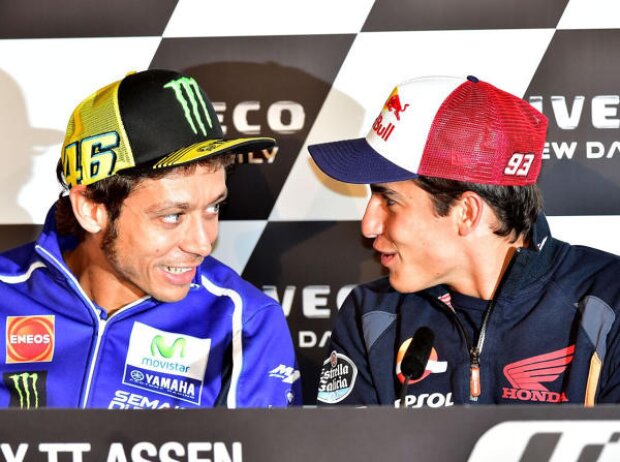Valentino Rossi, Marc Marquez Valentino Rossi, Marc Marquez
