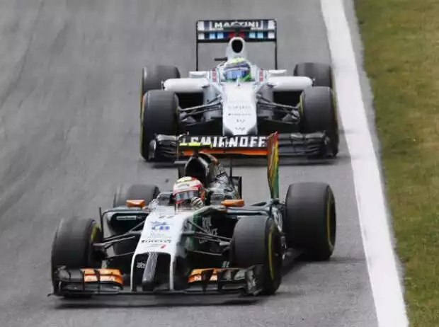 Sergio Perez, Felipe Massa Titel-Bild zur News: Sergio Perez, Felipe Massa