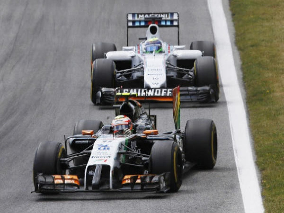 Sergio Perez, Felipe Massa