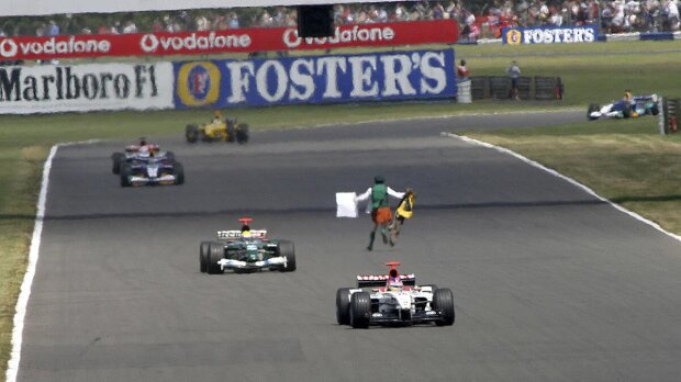 Mark Webber Jacques Villeneuve Red Bull Infiniti Red Bull Racing F1 ~Mark Webber (Porsche) und Jacques Villeneuve (Schmidt) ~ 