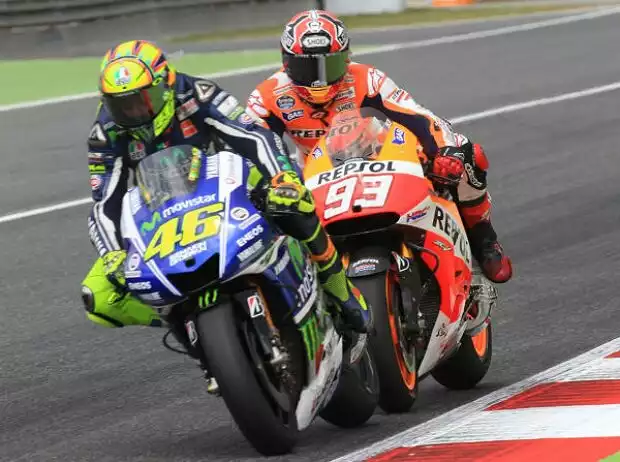 Valentino Rossi, Marc Marquez Titel-Bild zur News: Valentino Rossi, Marc Marquez