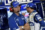 Jimmie Johnson (Hendrick) und Crewchief Chad Knaus