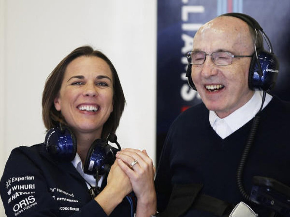 Claire Williams, Frank Williams