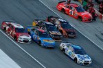 Four-Wide in der Boxengasse: AJ Allmendinger (JTG), Kevin Harvick (Stewart/Haas), Aric Almirola (Petty), Tony Stewart (Stewart/Haas) und Marcos Ambrose (Petty) 