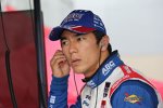 Takuma Sato nach seinem gestrigen Unfall etwas angeschlagen