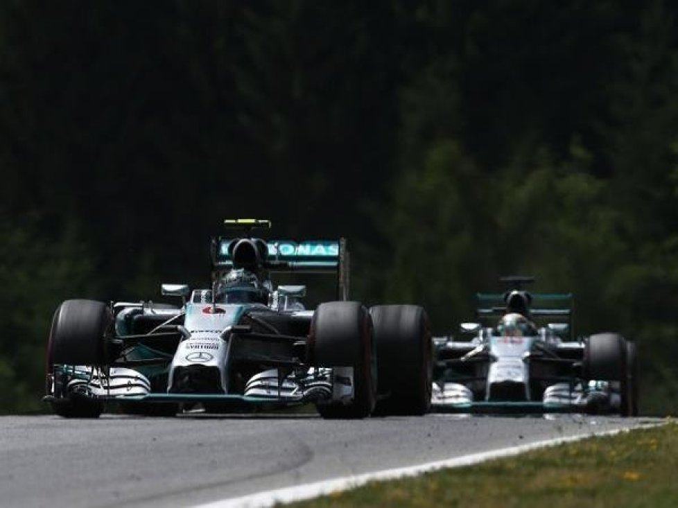 Nico Rosberg, Lewis Hamilton